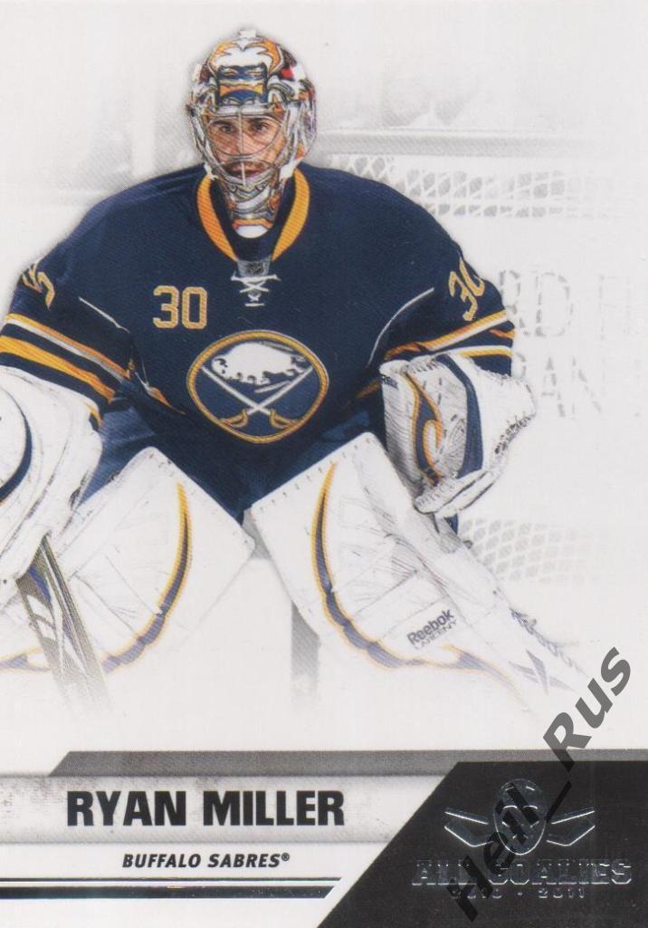 Хоккей Карточка Ryan Miller/Райан Миллер (Buffalo Sabres/Баффало Сейбрз) НХЛ/NHL