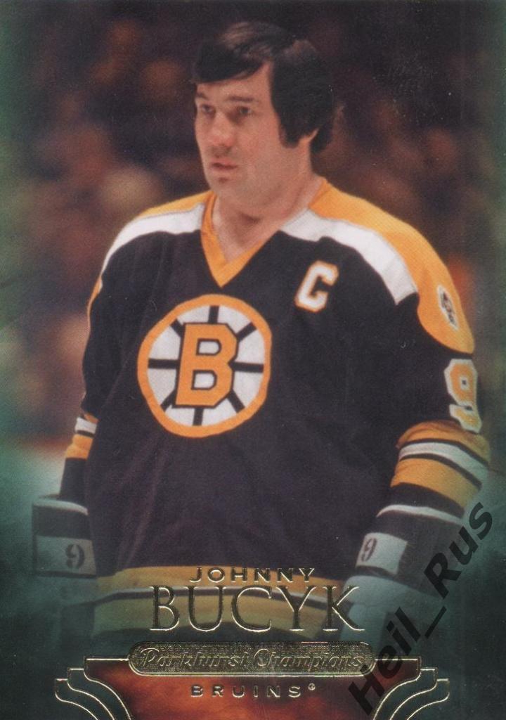 Хоккей. Карточка Johnny Bucyk/Джонни Буцик (Boston Bruins/Бостон Брюинз) НХЛ/NHL