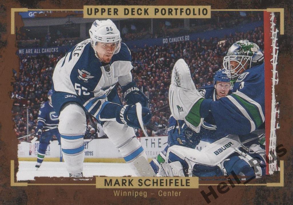 Хоккей Карточка Mark Scheifele/Марк Шайфли (Winnipeg Jets/Виннипег Джетс НХЛ NHL