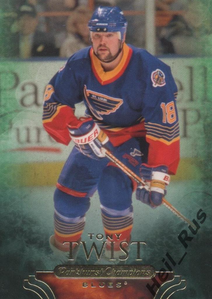 Хоккей. Карточка Tony Twist/Тони Твист (St. Louis Blues/Сент-Луис Блюз) НХЛ/NHL