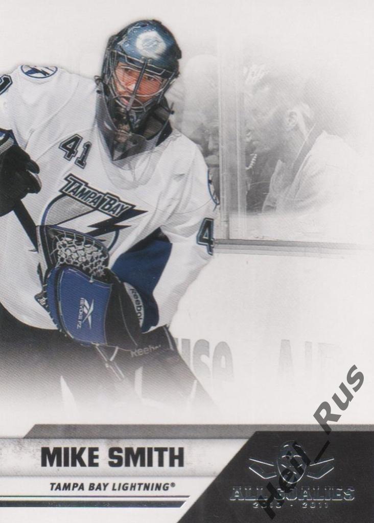 Хоккей. Карточка Mike Smith / Майк Смит (Tampa Bay Lightning/Тампа-Бэй) НХЛ/NHL