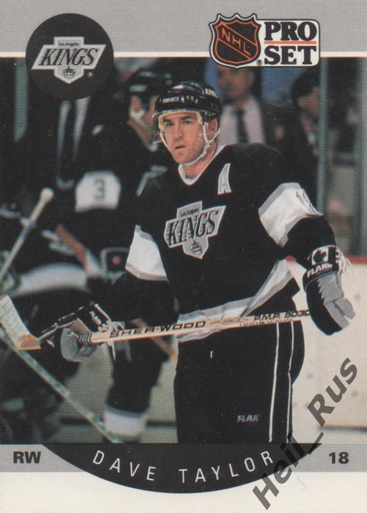 Хоккей. Карточка Dave Taylor / Дэйв Тэйлор (Los Angeles Kings / Кингз) НХЛ / NHL