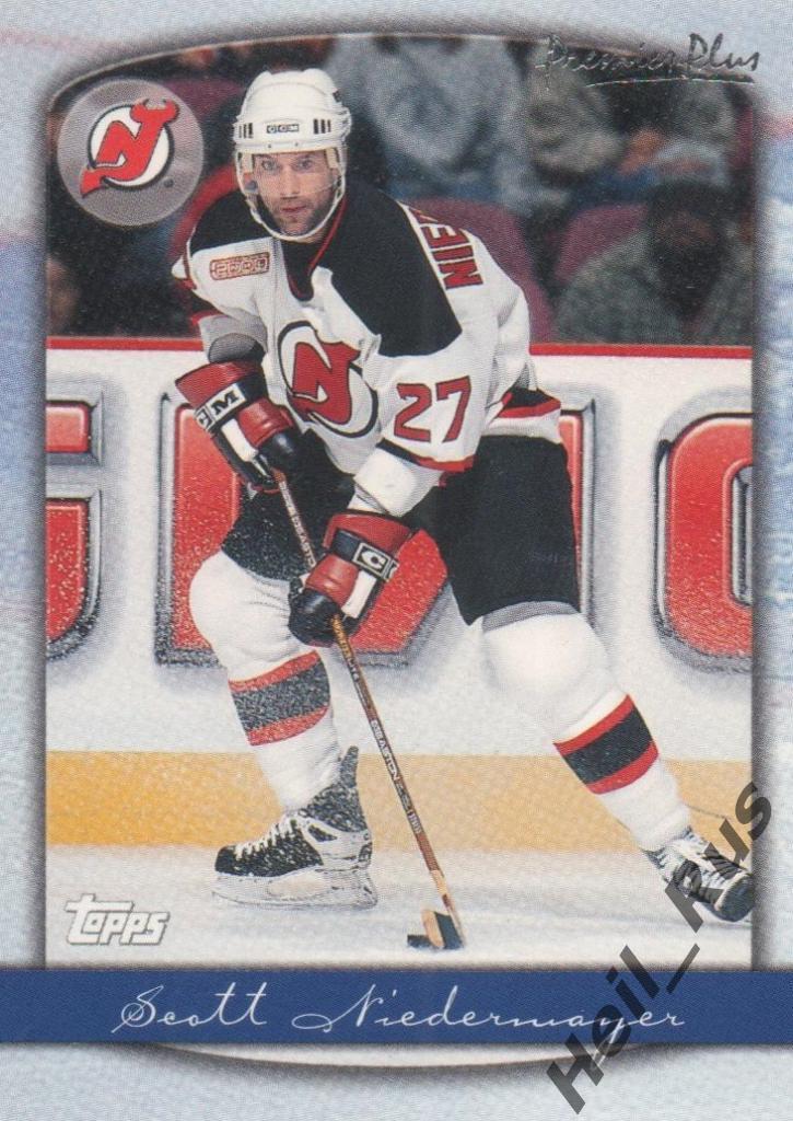 Хоккей. Карточка Scott Niedermayer/Скотт Нидермайер (New Jersey Devils) НХЛ/NHL