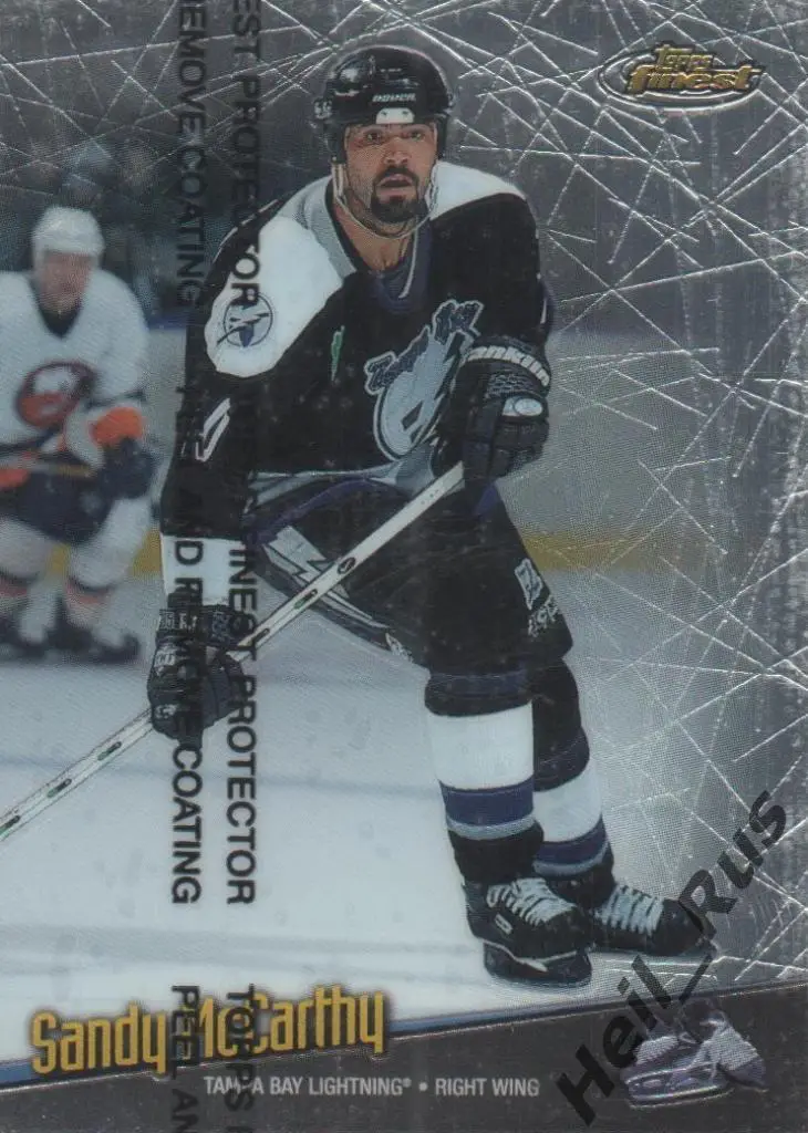 Хоккей. Карточка Sandy McCarthy / Сэнди Маккарти (Tampa Bay Lightning) НХЛ/NHL