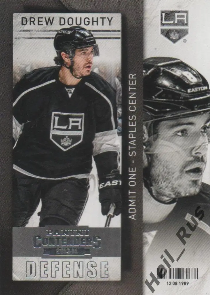 Хоккей Карточка Drew Doughty/Дрю Даути (Los Angeles Kings/Кингз) НХЛ/NHL 2013/14
