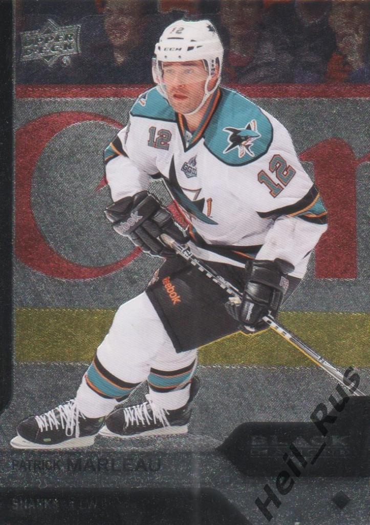 Хоккей; Карточка Patrick Marleau/Патрик Марло (San Jose Sharks/Сан-Хосе) НХЛ/NHL