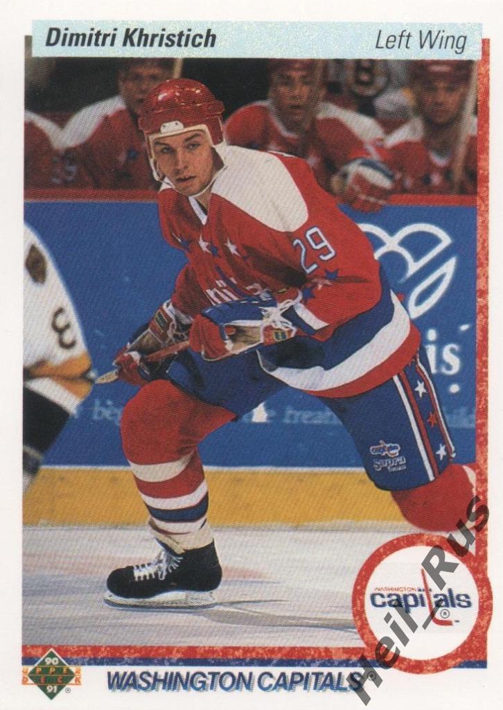 Хоккей Карточка Дмитрий Христич (Вашингтон, Сокол/Металлург Магнитогорск НХЛ/NHL