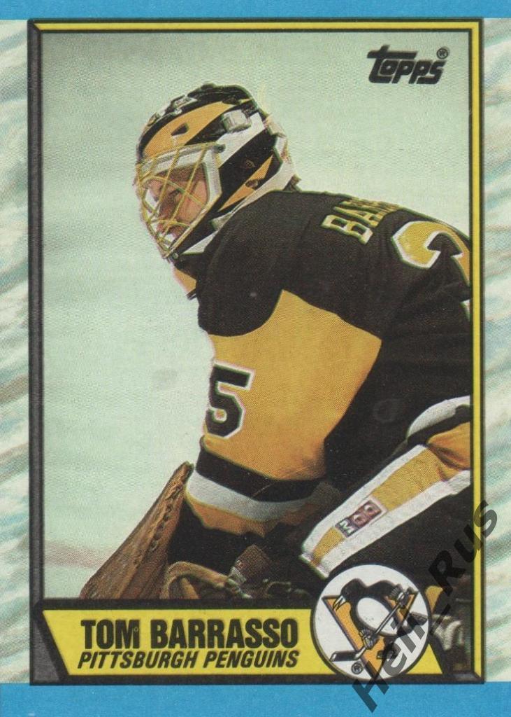 Хоккей. Карточка Том Баррассо (Питтсбург, Металлург Магнитогорск) НХЛ / NHL, КХЛ