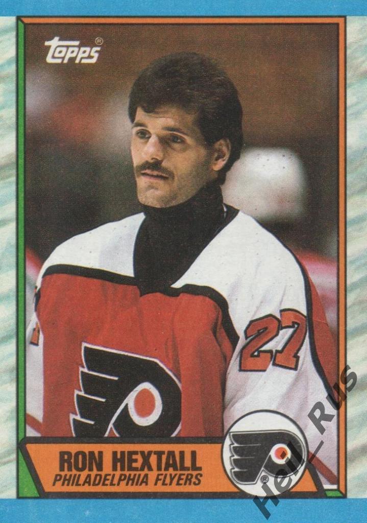 Хоккей Карточка Ron Hextall/Рон Хекстолл Philadelphia Flyers/Филадельфия НХЛ/NHL