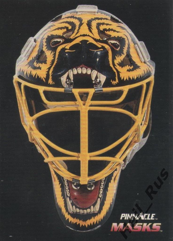 Хоккей. Карточка маска Andy Moog/Энди Муг (Boston Bruins/Бостон Брюинз) НХЛ/NHL