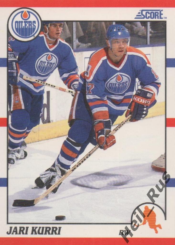 Хоккей. Карточка Яри Курри (Edmonton Oilers/Эдмонтон, Йокерит Хельсинки) НХЛ/NHL