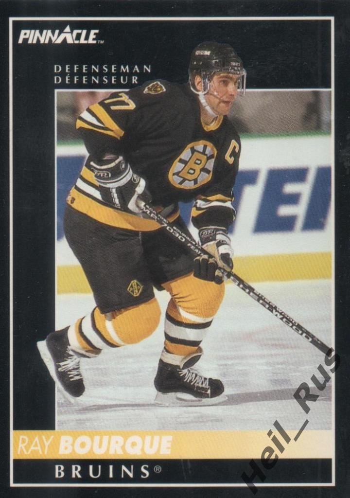 Хоккей. Карточка Ray Bourque/Рэй Бурк (Boston Bruins/Бостон Брюинз) НХЛ/NHL
