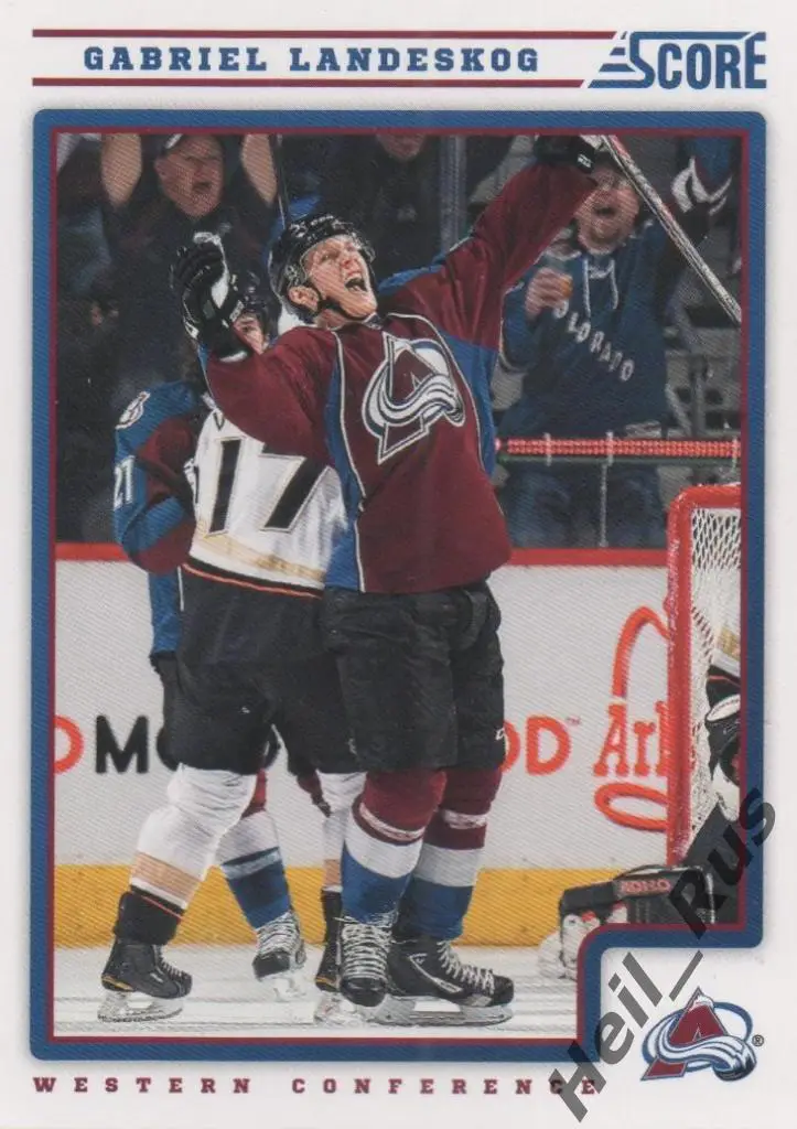 Хоккей, Карточка Gabriel Landeskog/Габриэль Ландескуг Colorado Avalanche НХЛ/NHL