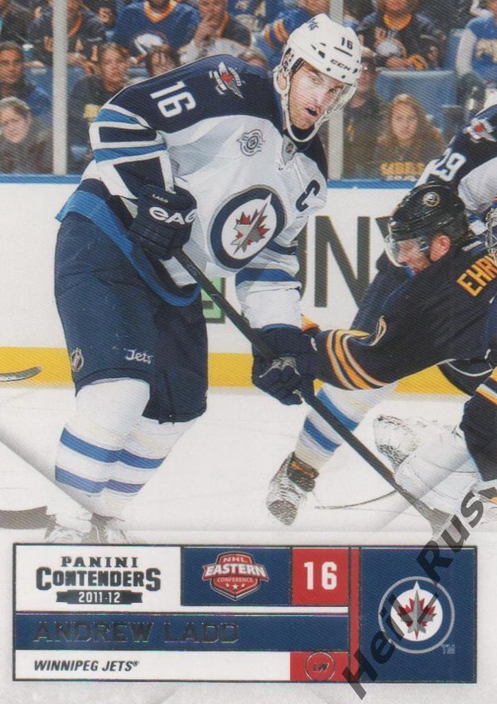 Хоккей. Карточка Andrew Ladd / Эндрю Лэдд (Winnipeg Jets/Виннипег Джетс) НХЛ/NHL