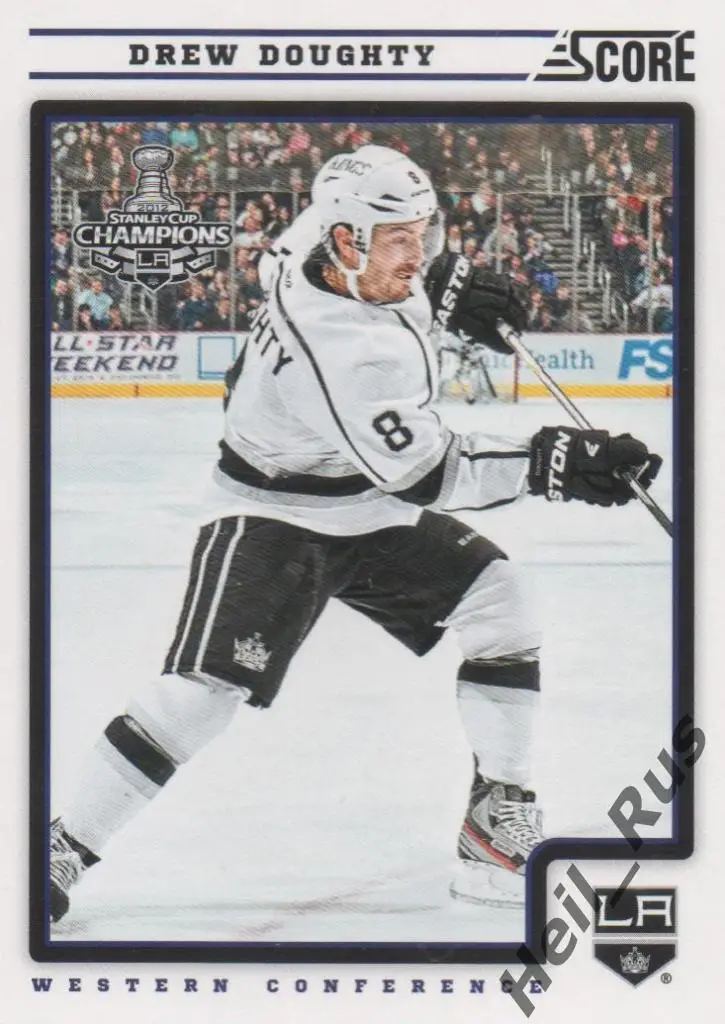 Хоккей Карточка Drew Doughty/Дрю Даути (Los Angeles Kings/Кингз) НХЛ/NHL 2012/13