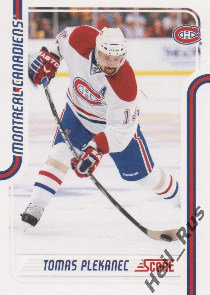 Хоккей. Карточка Plekanec/Томаш Плеканец (Montreal Canadiens / Монреаль) НХЛ/NHL