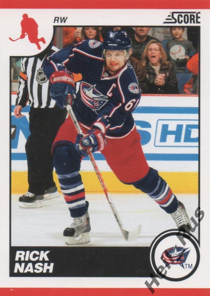 Хоккей. Карточка Rick Nash / Рик Нэш (Columbus Blue Jackets / Коламбус), НХЛ/NHL