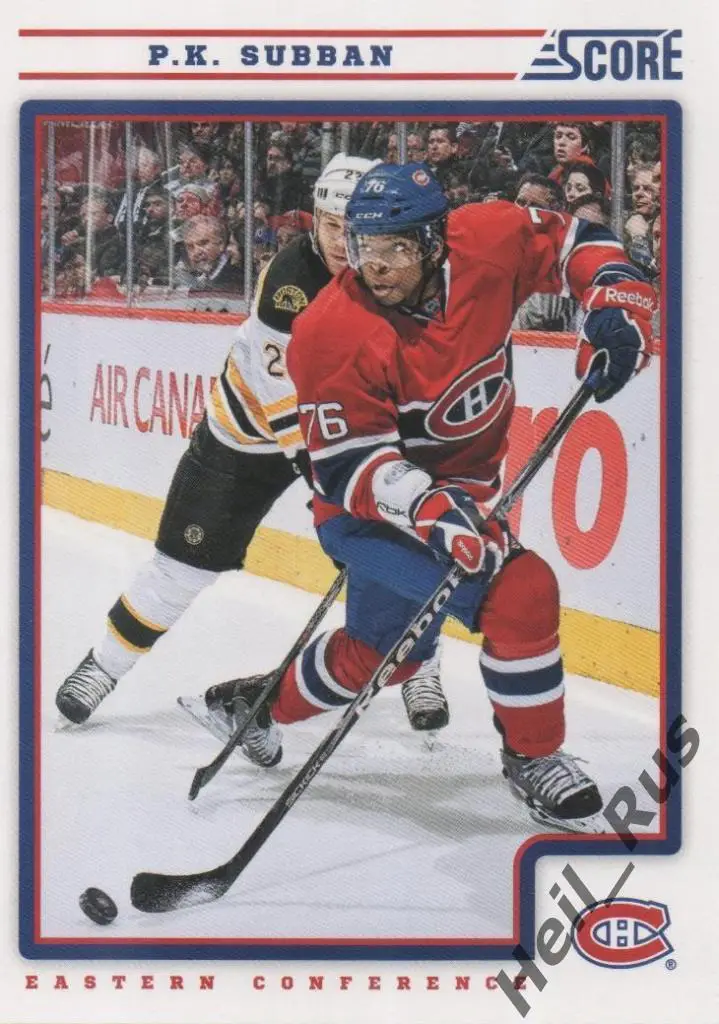 Хоккей Карточка P. K. Subban/Пи-Кей Суббан (Montreal Canadiens/Монреаль) NHL/НХЛ