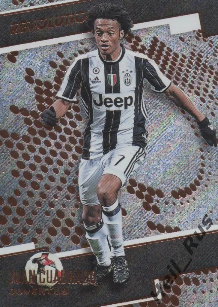 Футбол. Карточка Juan Cuadrado/Хуан Куадрадо Juventus/Ювентус Panini/Панини 2017