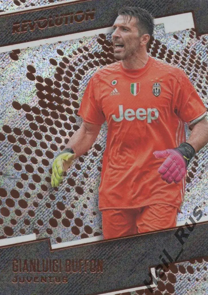Футбол. Карточка Gianluigi Buffon/Джанлуиджи Буффон Juventus/Ювентус Panini 2017