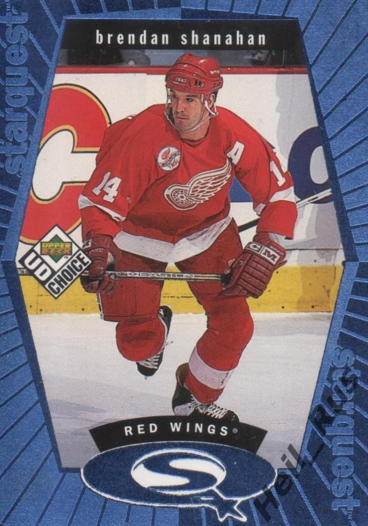 Хоккей. Карточка Brendan Shanahan / Брендан Шэнахэн (Detroit Red Wings) НХЛ/NHL