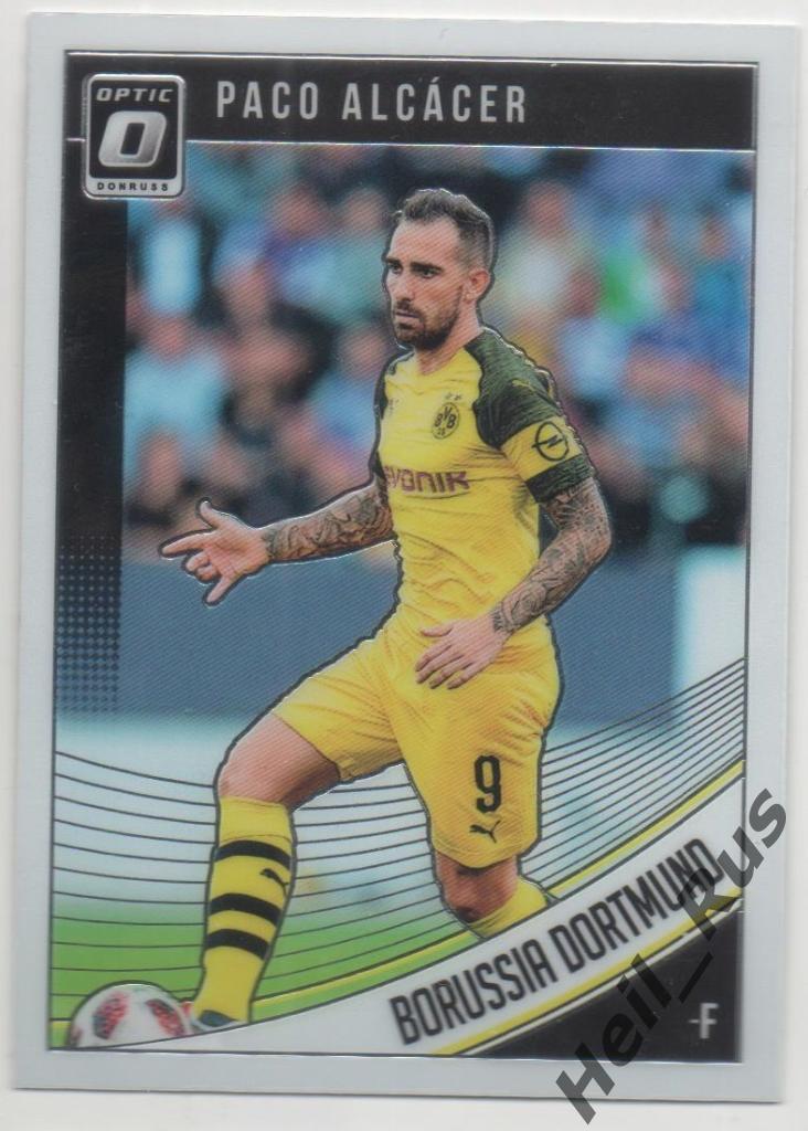 Футбол. Карточка Paco Alcacer / Пако Алькасер (Боруссия Дортмунд) Panini 2018-19