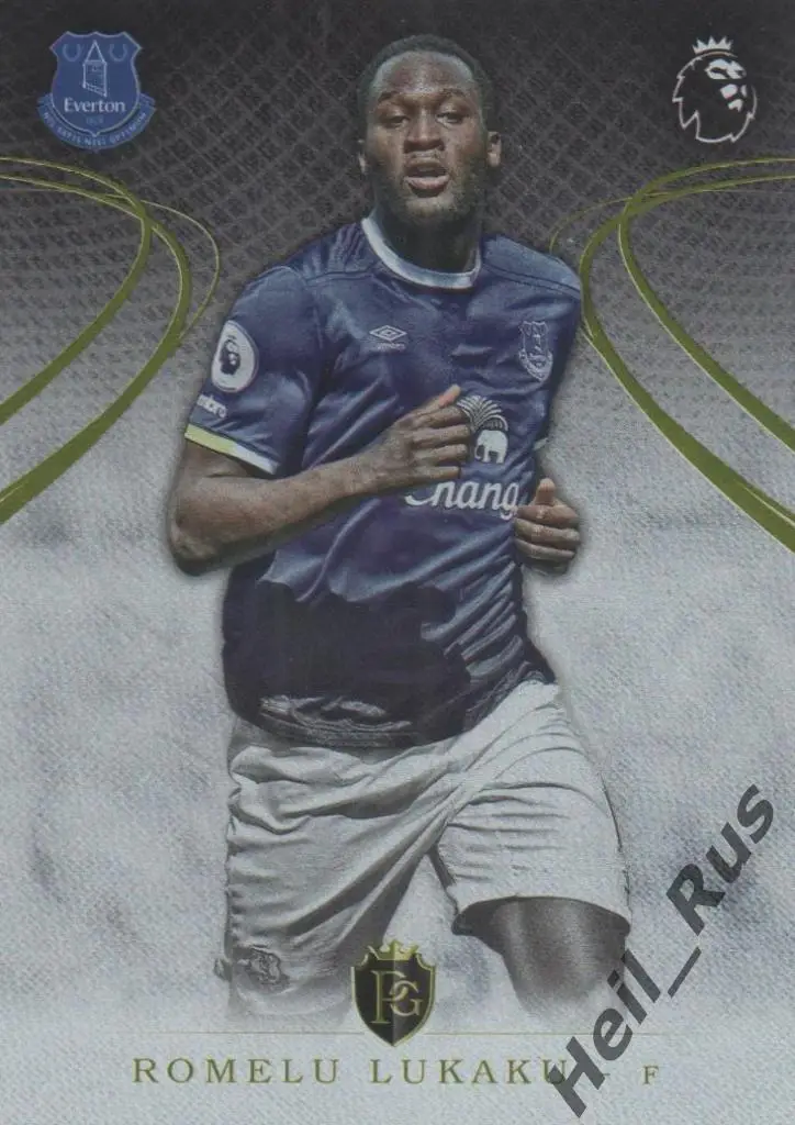 Футбол. Карточка Lukaku/Ромелу Лукаку Эвертон, Челси/Манчестер Юнайтед/Интер АПЛ