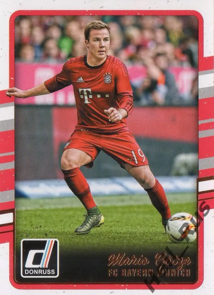 Футбол. Карточка Mario Gotze/Марио Гетце (Бавария Мюнхен) Panini/Панини 2016-17