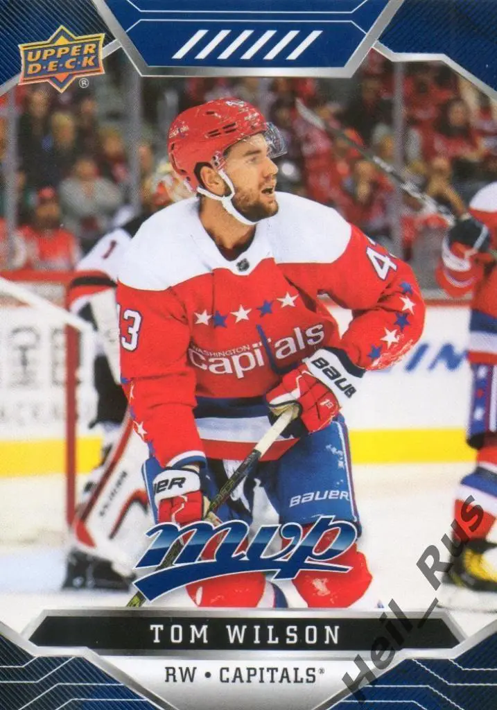 Хоккей. Карточка Tom Wilson/Том Уилсон (Washington Capitals / Вашингтон) НХЛ/NHL