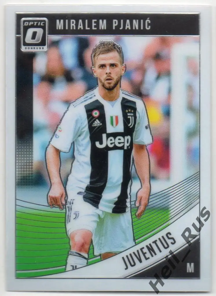 Футбол. Карточка Miralem Pjanic/Миралем Пьянич (Juventus/Ювентус) Panini 2018-19