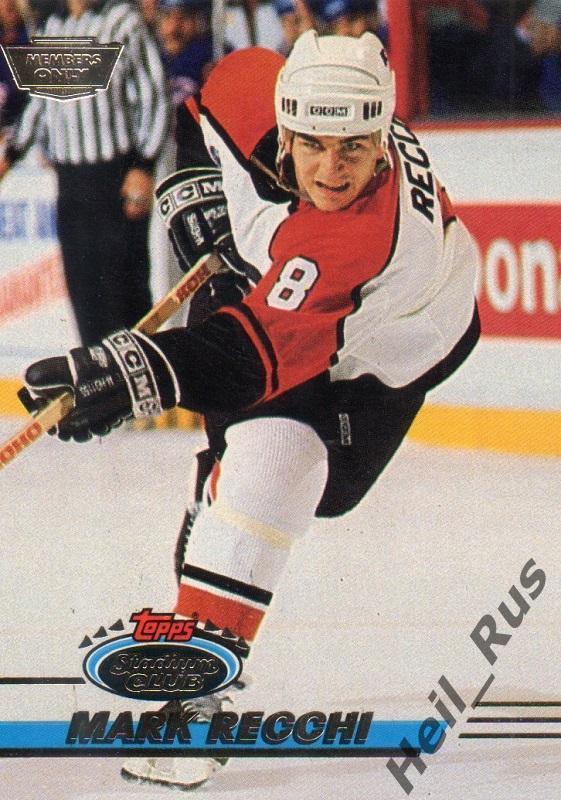 Хоккей Карточка Mark Recchi/Марк Рекки (Philadelphia Flyers/Филадельфия) НХЛ/NHL