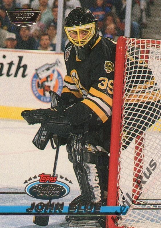 Хоккей. Карточка John Blue / Джон Блю (Boston Bruins / Бостон Брюинз) НХЛ/NHL