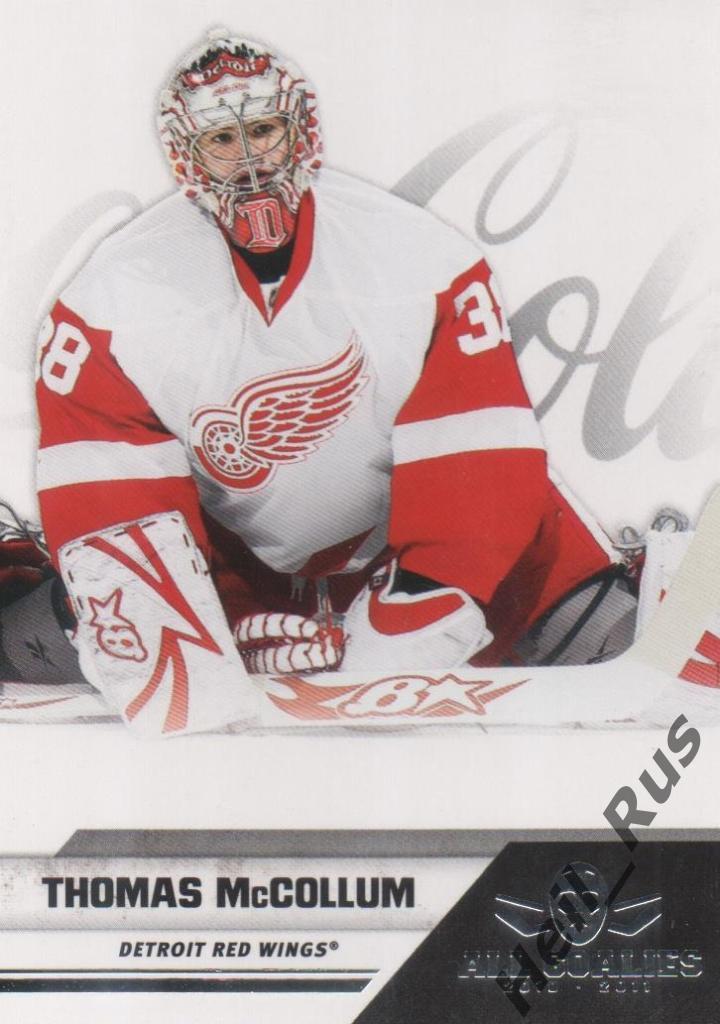 Хоккей. Карточка T. McCollum/Томас Макколлум (Detroit Red Wings/Детройт) НХЛ/NHL