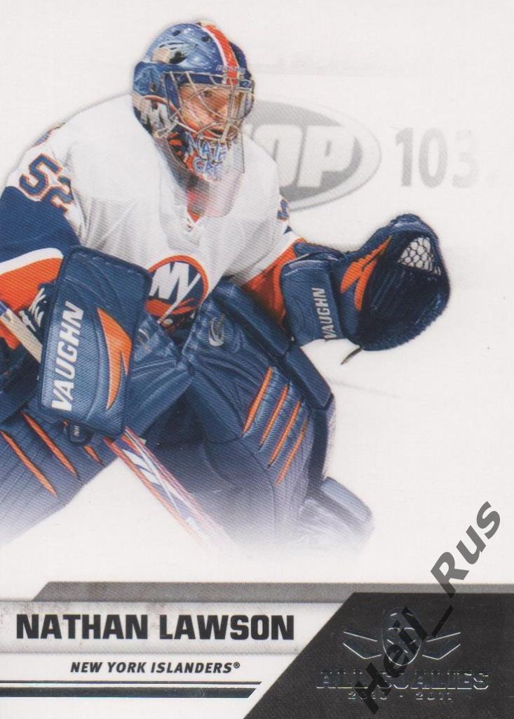 Хоккей Карточка Nathan Lawson/Натан Лоусон (New York Islanders/Нью-Йорк) НХЛ/NHL