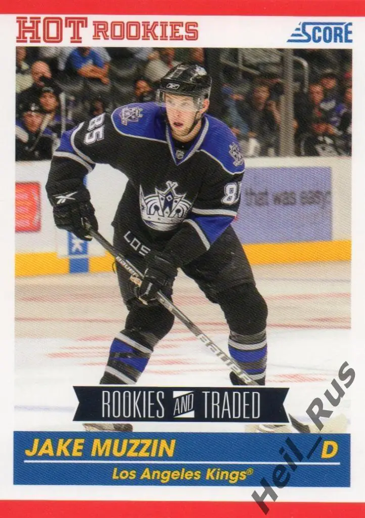 Хоккей. Карточка Jake Muzzin / Джейк Маззин (Los Angeles Kings / Кингз) НХЛ/NHL
