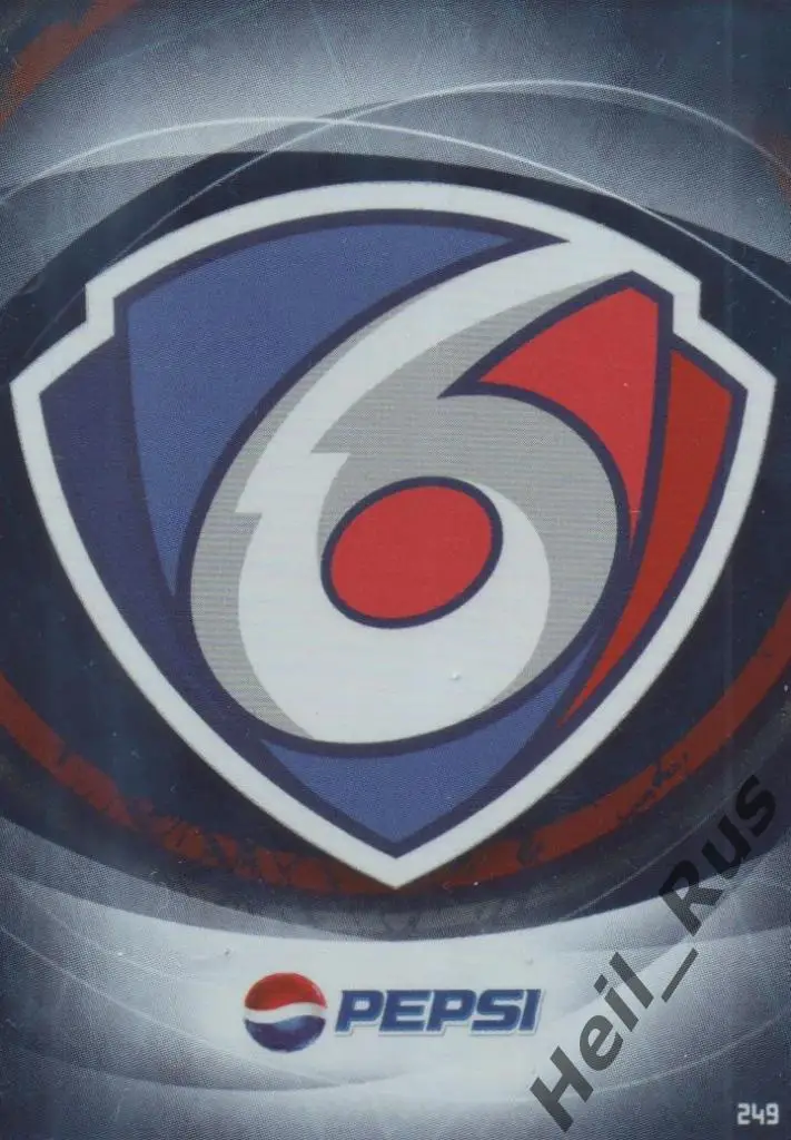 Хоккей. Карточка Логотип 6 сезона из коллекции TOPPS КХЛ / KHL Звезды 2013-2014