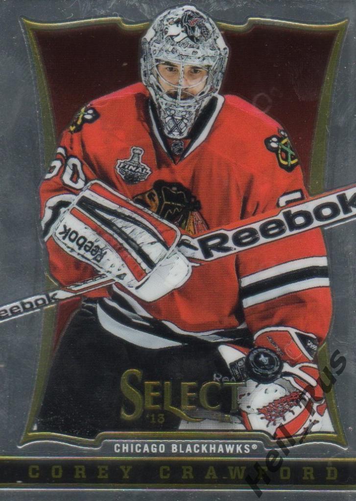 Хоккей Карточка Corey Crawford/Кори Кроуфорд (Chicago Blackhawks/Чикаго) НХЛ/NHL
