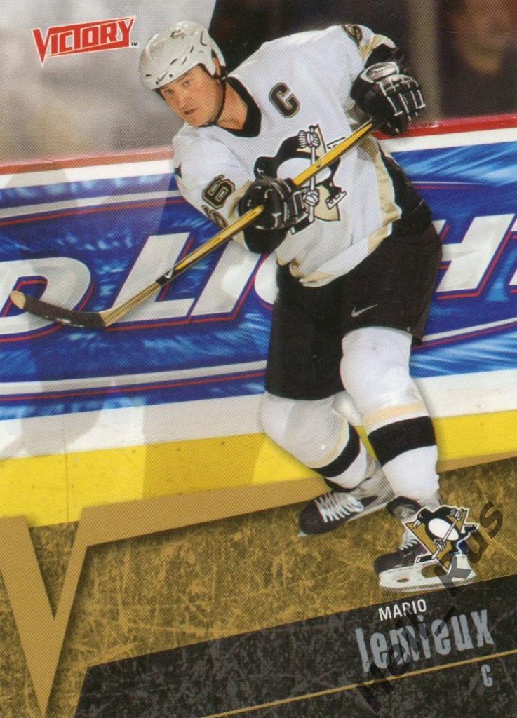 Хоккей Карточка Mario Lemieux/Марио Лемье Pittsburgh Penguins/Питтсбург NHL/НХЛ
