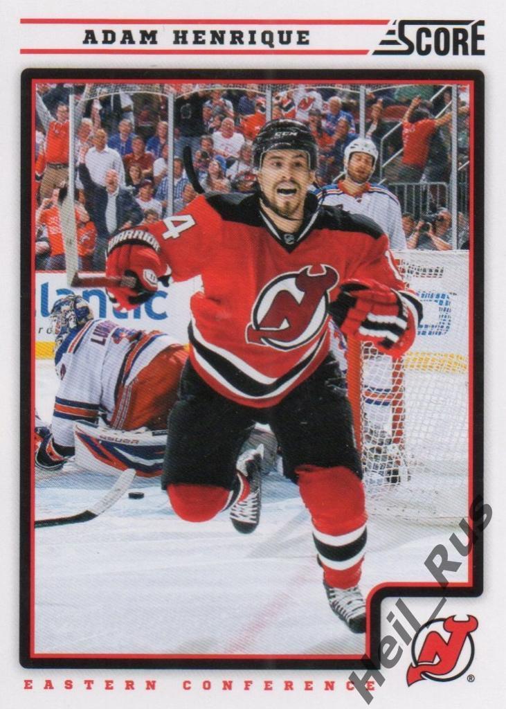 Хоккей Карточка Adam Henrique/Адам Хенрик (New Jersey Devils/Нью-Джерси) НХЛ/NHL