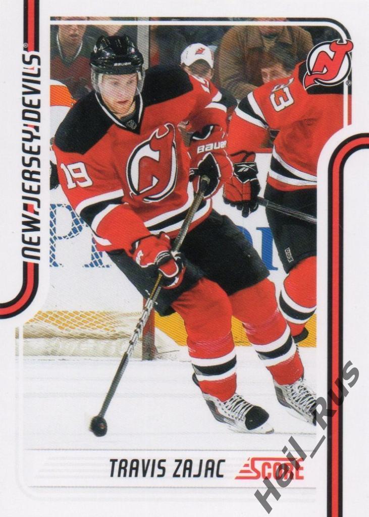 Хоккей. Карточка Travis Zajac/Трэвис Зэйджек (New Jersey Devils/Девилз) НХЛ/NHL