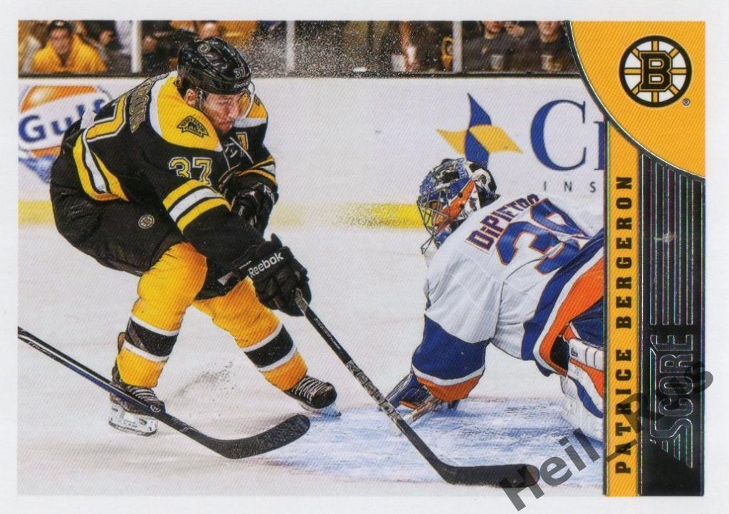 Хоккей Карточка Patrice Bergeron/Патрис Бержерон (Boston Bruins/Бостон), НХЛ/NHL