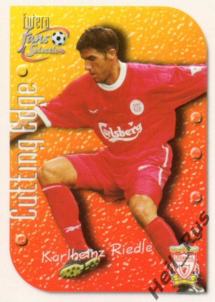 Футбол. Карточка Karlheinz Riedle/Карл-Хайнц Ридле (Liverpool/Ливерпуль) FUTERA