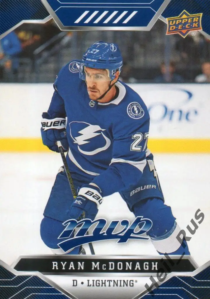 Хоккей. Карточка Райан Макдона (Tampa Bay Lightning, Барыс Астана) НХЛ/NHL, КХЛ