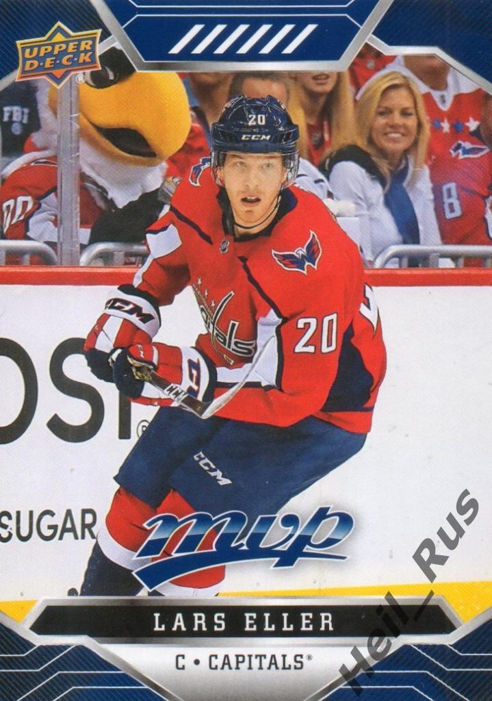 Хоккей. Карточка Lars Eller/Ларс Эллер (Washington Capitals / Вашингтон) НХЛ/NHL