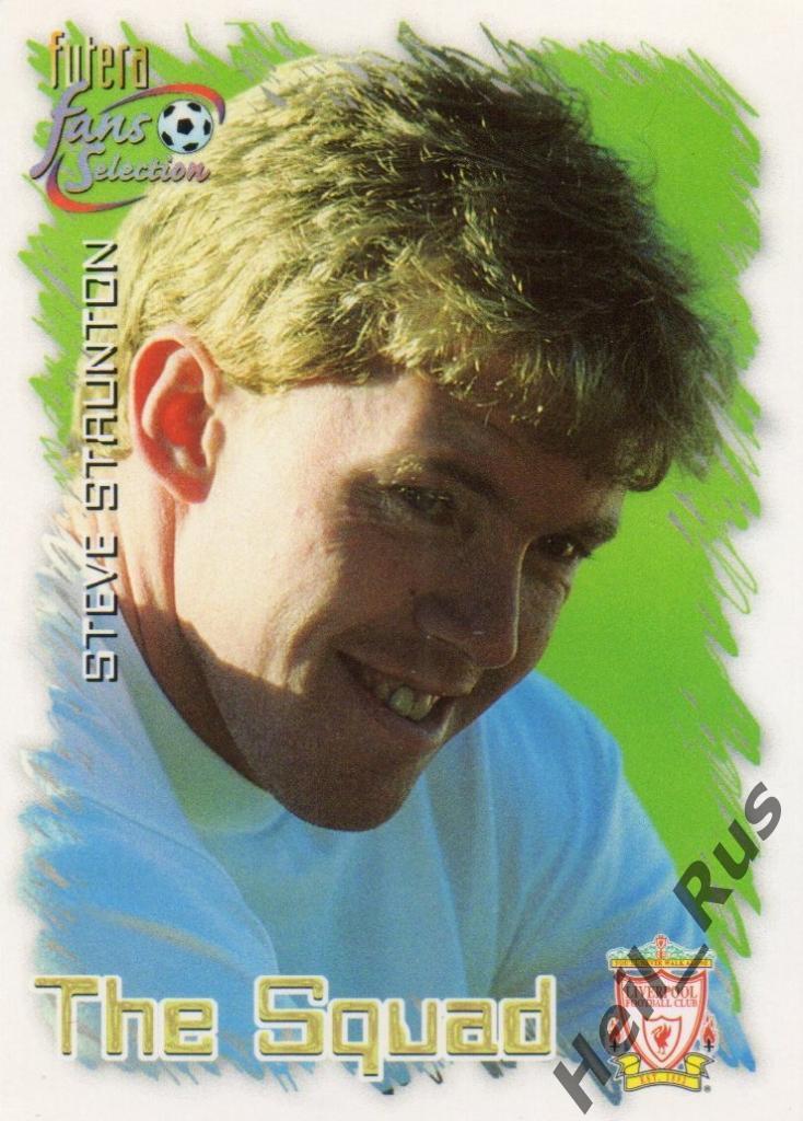 Футбол. Карточка Steve Staunton/Стив Стонтон (Liverpool / Ливерпуль) FUTERA 1999
