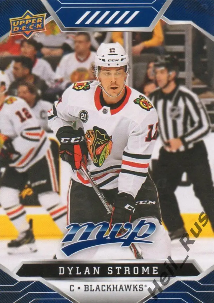 Хоккей. Карточка Dylan Strome/Дилан Строум (Chicago Blackhawks / Чикаго) НХЛ/NHL