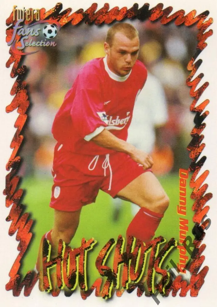 Футбол. Карточка Danny Murphy / Дэнни Мерфи (Liverpool / Ливерпуль) FUTERA 1999