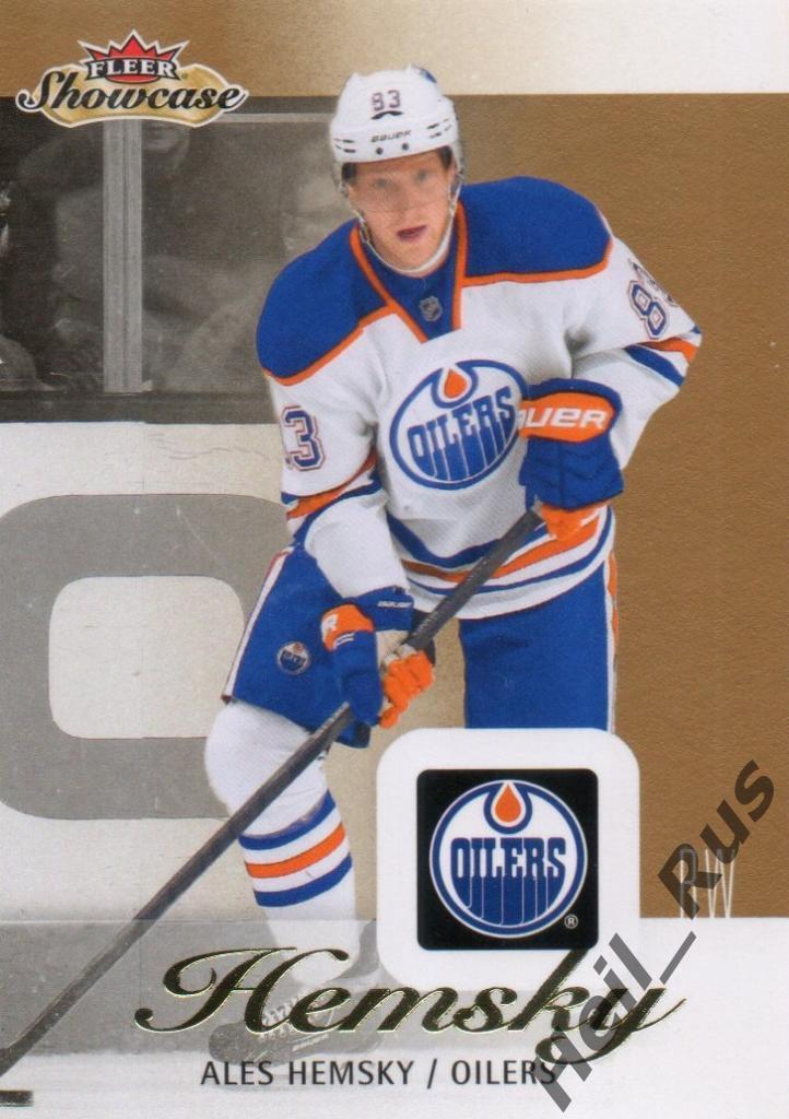 Хоккей. Карточка Ales Hemsky/Алеш Гемски Edmonton Oilers/Эдмонтон Ойлерз НХЛ/NHL