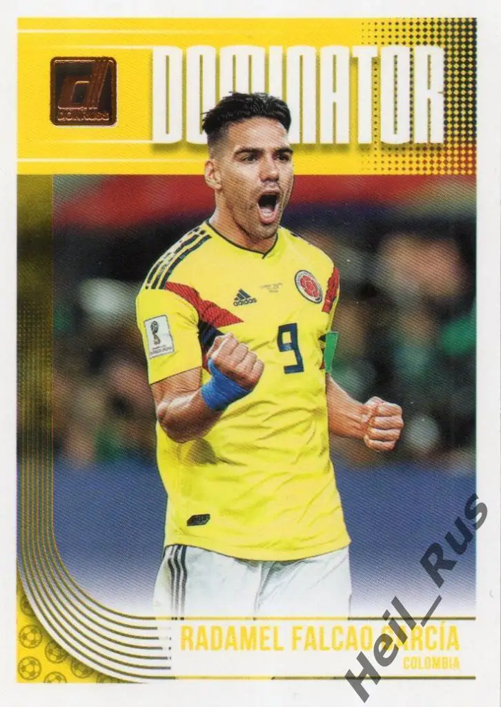 Футбол Карточка Радамель Фалькао Гарсия (Колумбия, Монако) Panini/Панини 2018-19