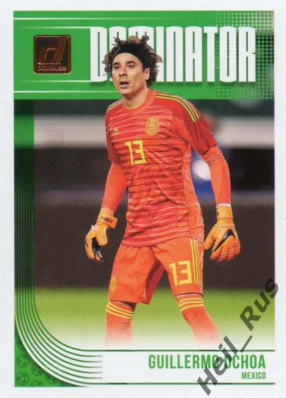 Футбол. Карточка Guillermo Ochoa / Гильермо Очоа (Мексика) Panini/Панини 2018-19